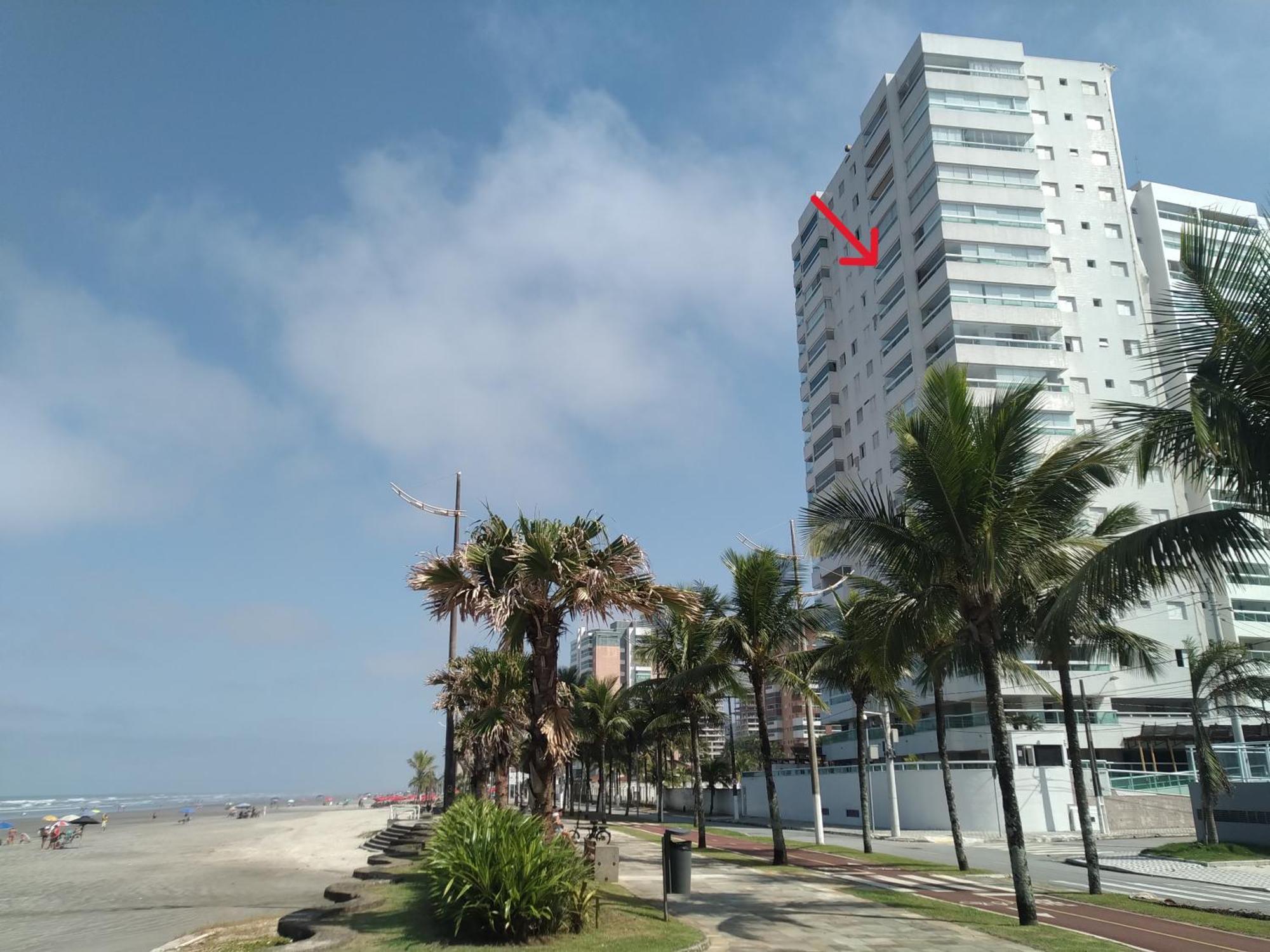 פראייה גראנדה Apartamento Frente Mar Pe Na Areia מראה חיצוני תמונה